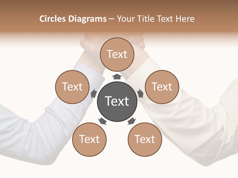 Arm Leadership Winner PowerPoint Template