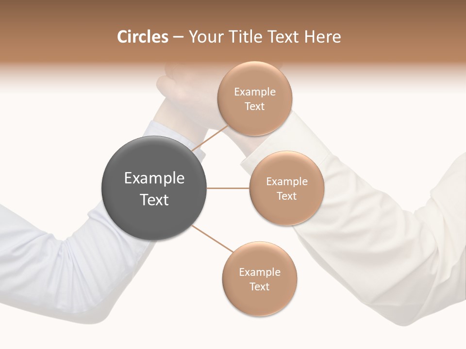 Arm Leadership Winner PowerPoint Template