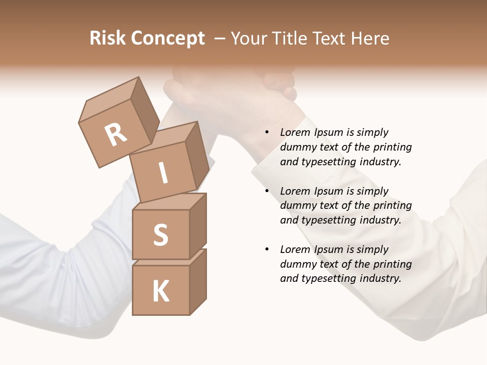 Arm Leadership Winner PowerPoint Template