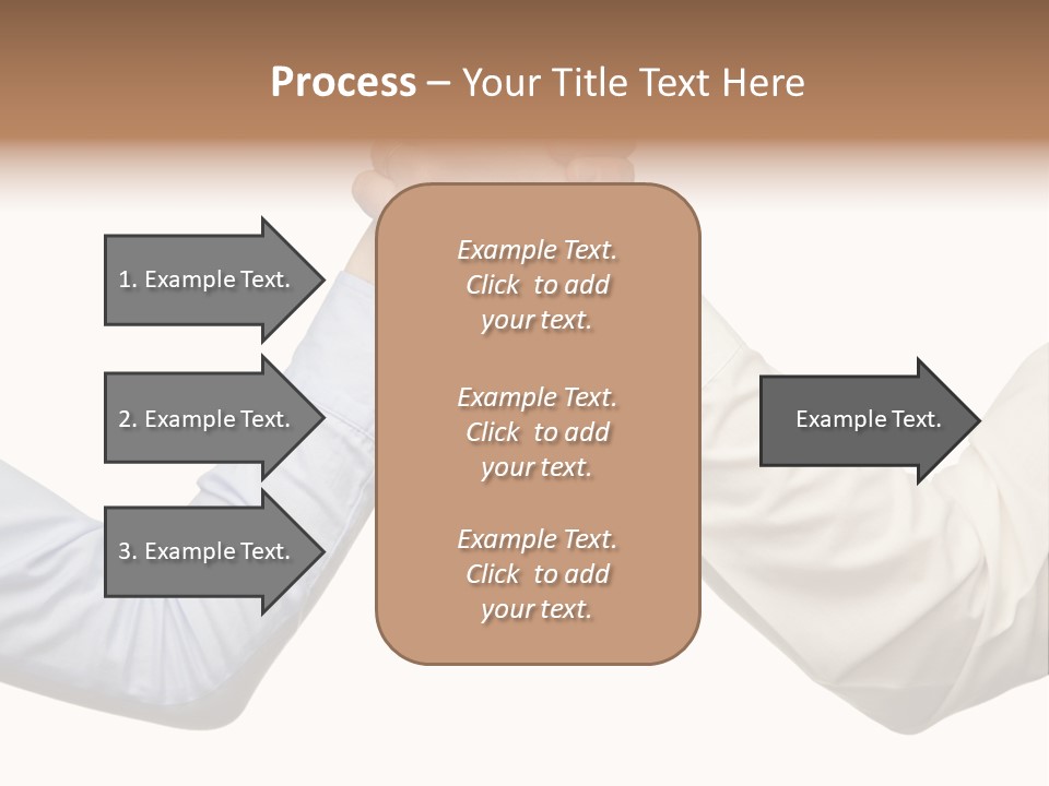 Arm Leadership Winner PowerPoint Template