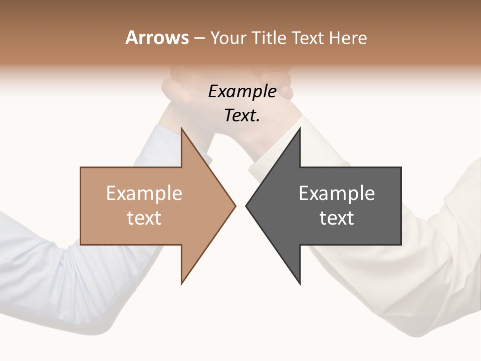 Arm Leadership Winner PowerPoint Template