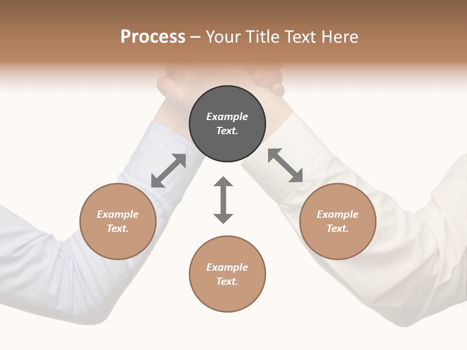 Arm Leadership Winner PowerPoint Template