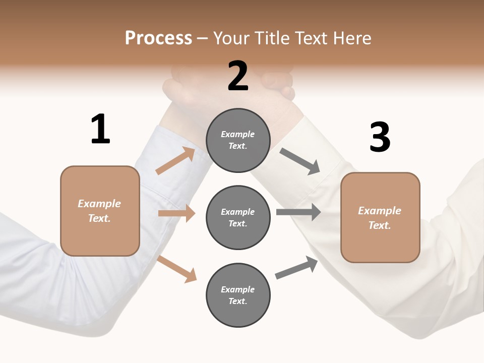 Arm Leadership Winner PowerPoint Template