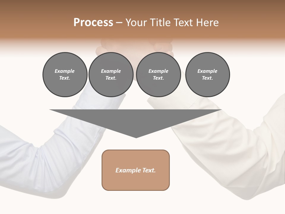 Arm Leadership Winner PowerPoint Template