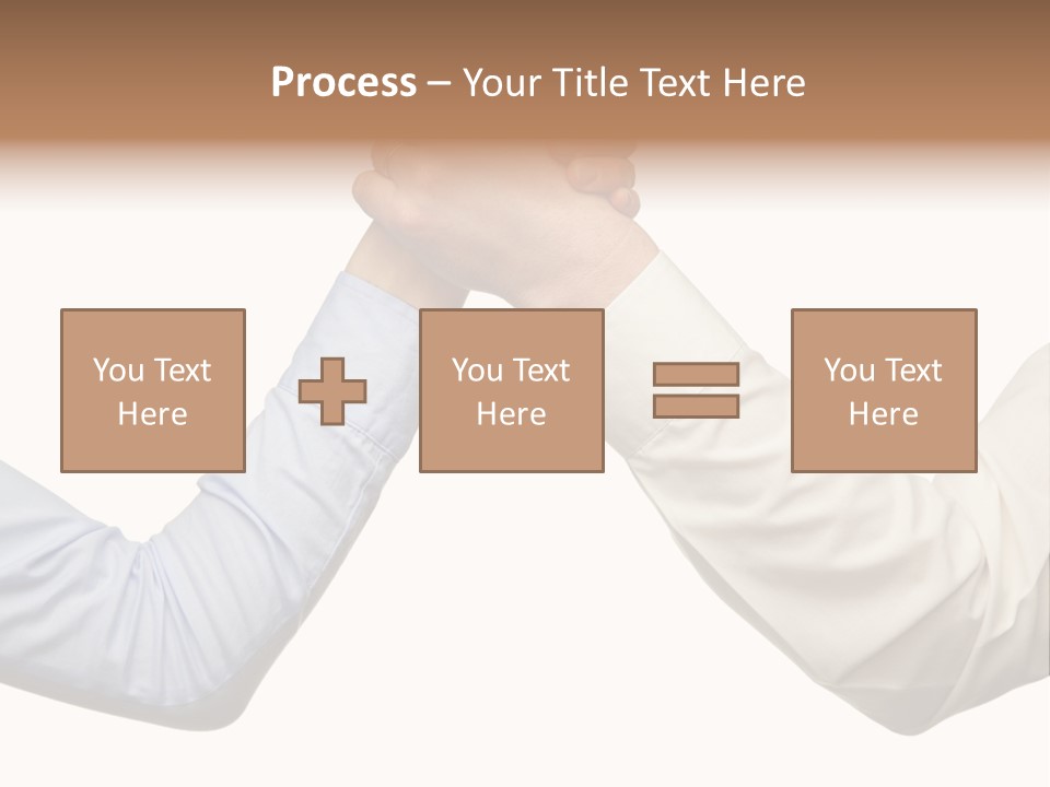Arm Leadership Winner PowerPoint Template