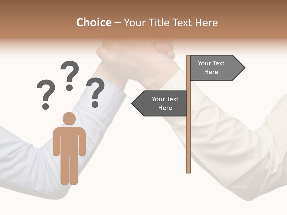 Arm Leadership Winner PowerPoint Template