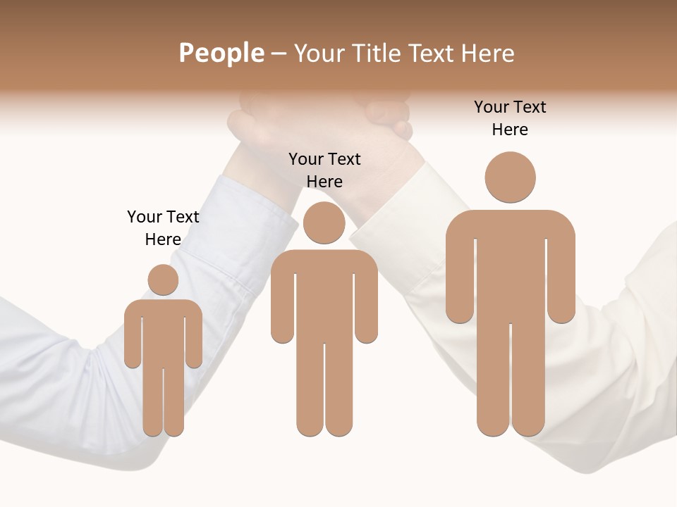 Arm Leadership Winner PowerPoint Template