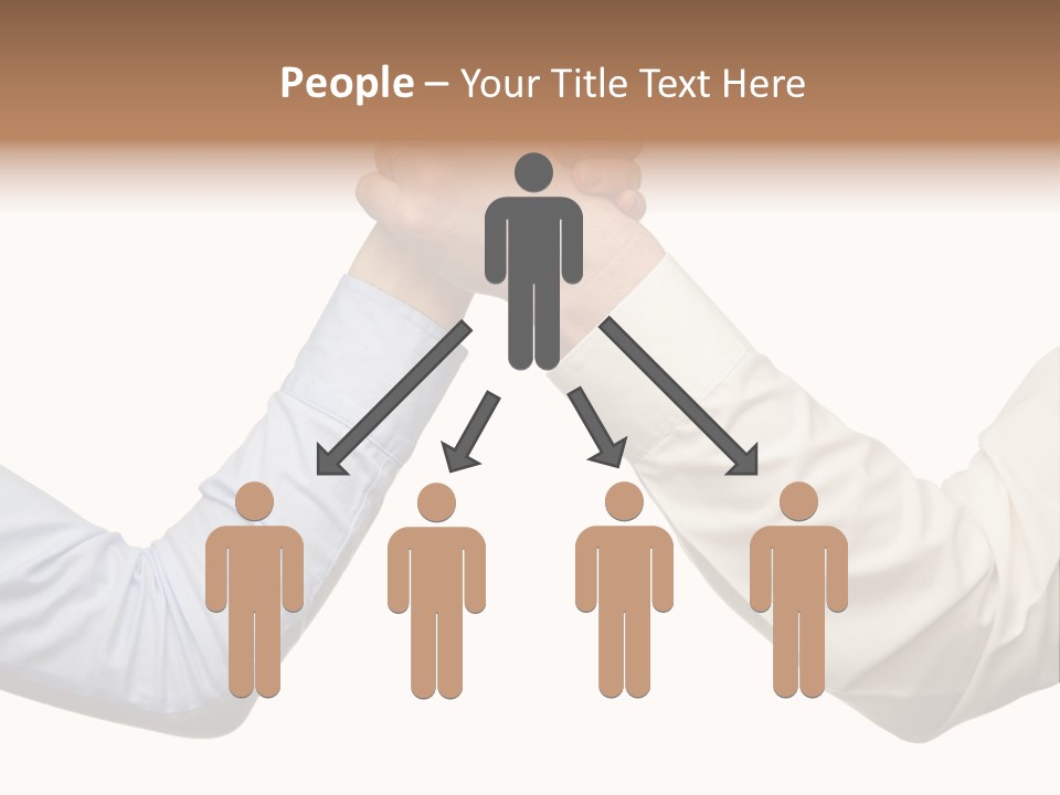 Arm Leadership Winner PowerPoint Template