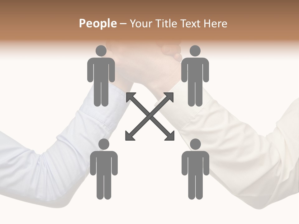 Arm Leadership Winner PowerPoint Template