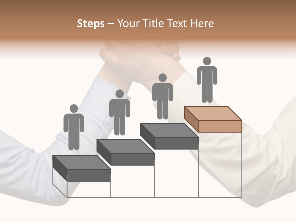 Arm Leadership Winner PowerPoint Template