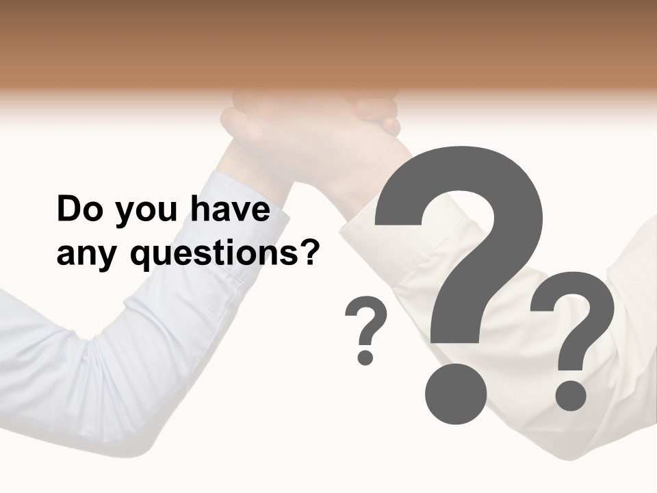 Arm Leadership Winner PowerPoint Template