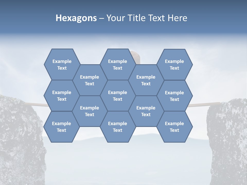 Advertising Laughing Bridge PowerPoint Template