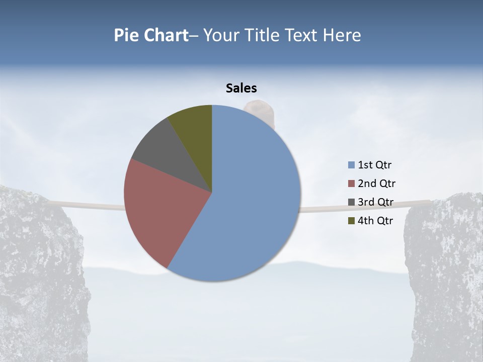 Advertising Laughing Bridge PowerPoint Template