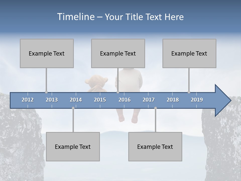 Advertising Laughing Bridge PowerPoint Template