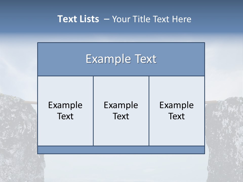 Advertising Laughing Bridge PowerPoint Template