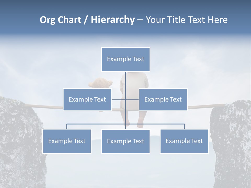 Advertising Laughing Bridge PowerPoint Template