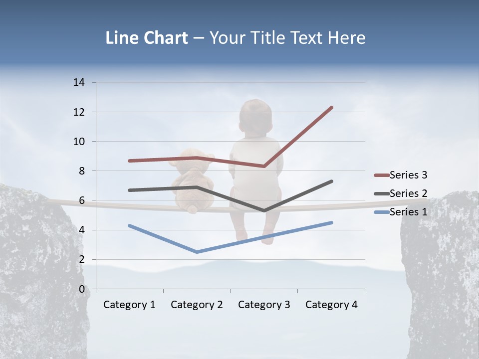 Advertising Laughing Bridge PowerPoint Template