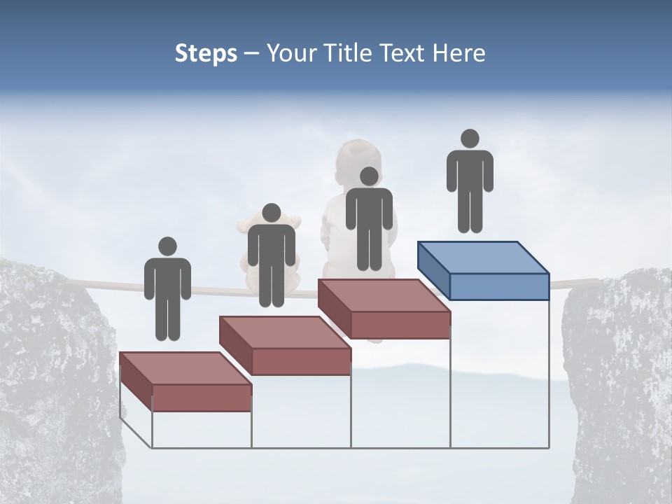 Advertising Laughing Bridge PowerPoint Template