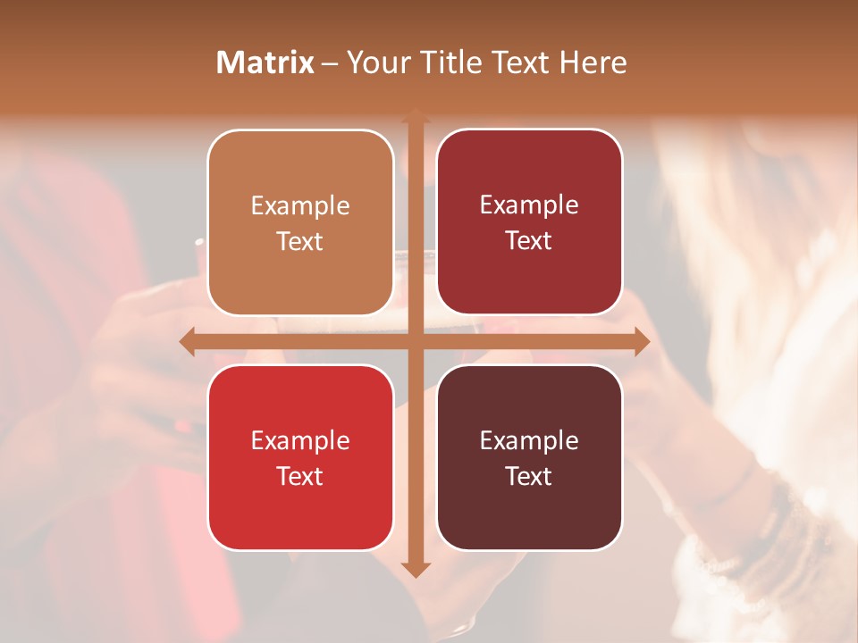 Night Toasting Women PowerPoint Template