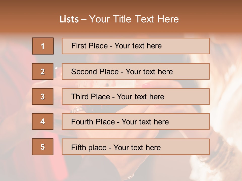 Night Toasting Women PowerPoint Template
