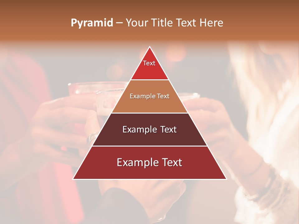 Night Toasting Women PowerPoint Template