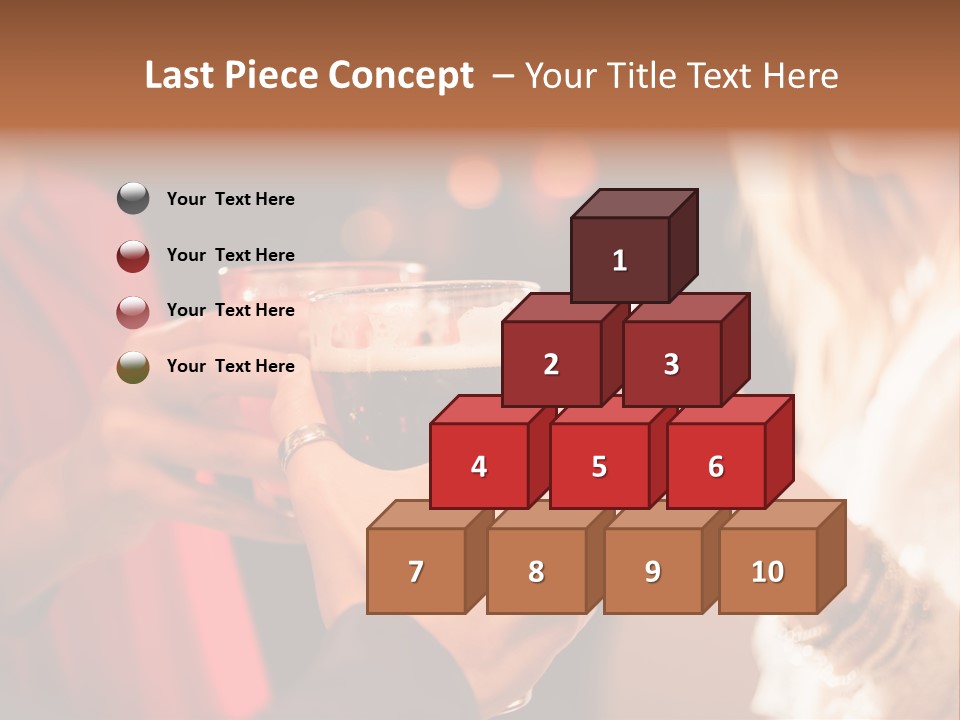 Night Toasting Women PowerPoint Template