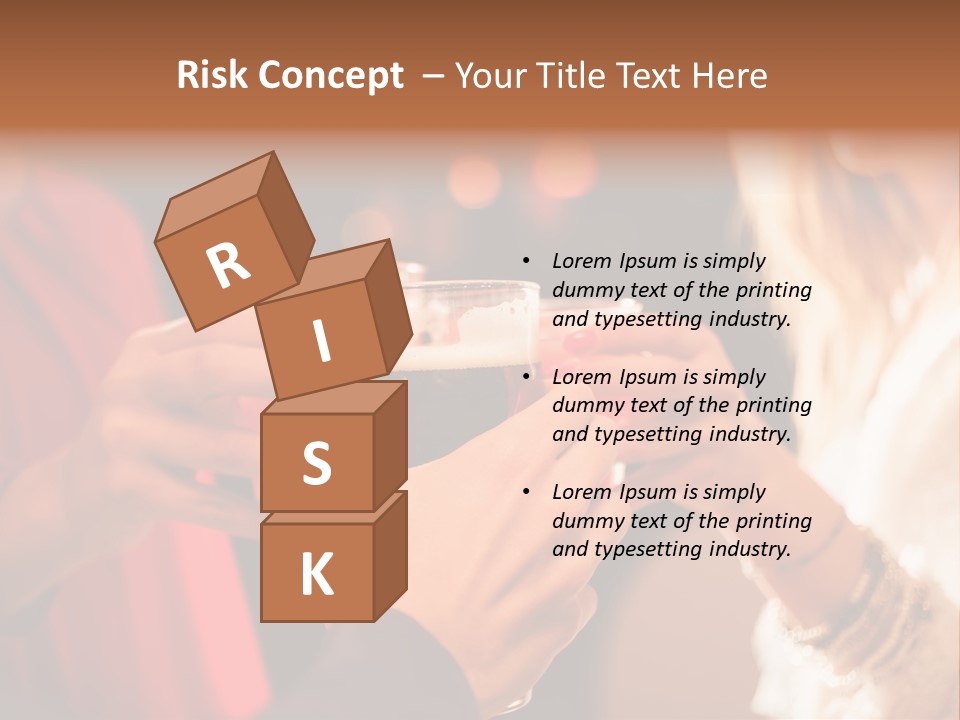 Night Toasting Women PowerPoint Template