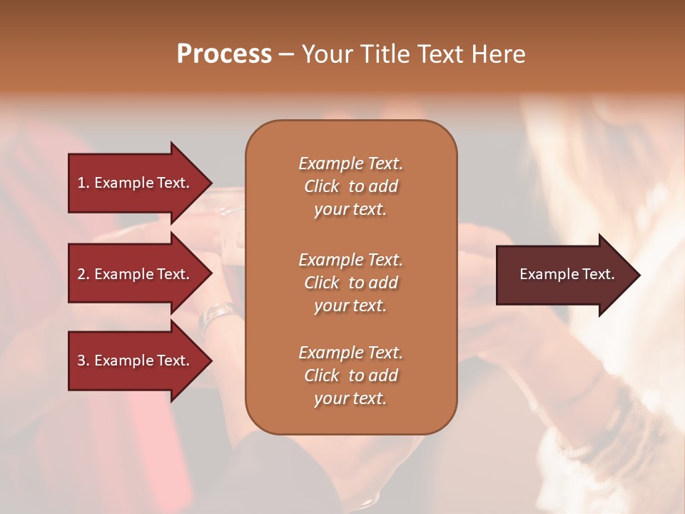 Night Toasting Women PowerPoint Template