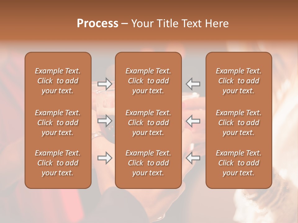 Night Toasting Women PowerPoint Template