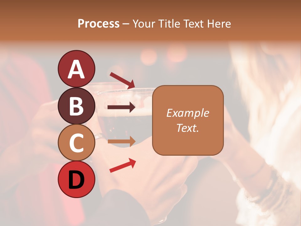 Night Toasting Women PowerPoint Template