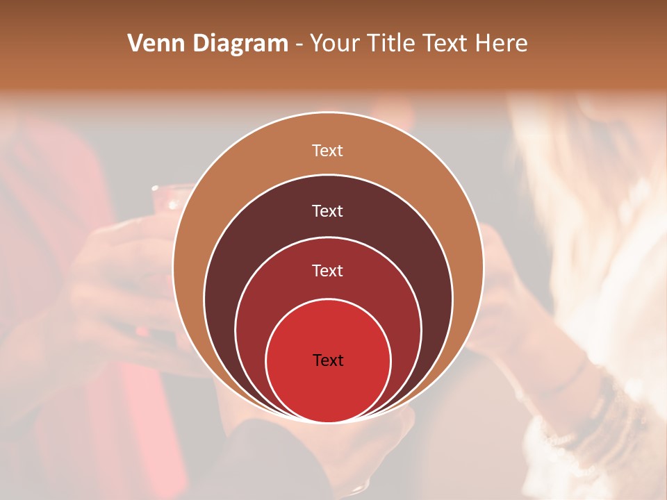 Night Toasting Women PowerPoint Template