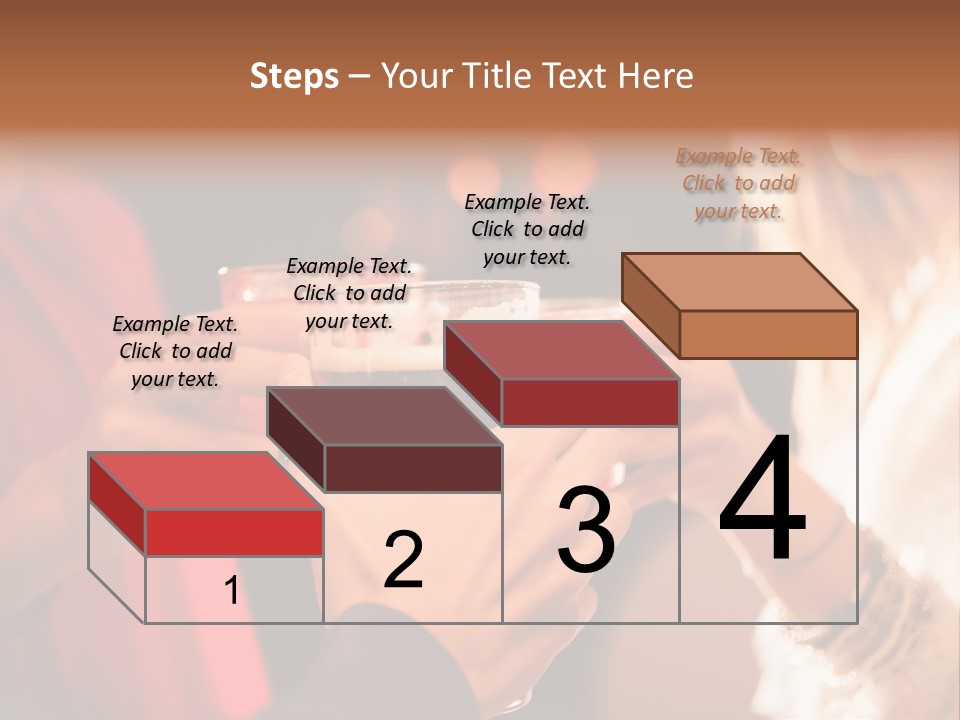 Night Toasting Women PowerPoint Template