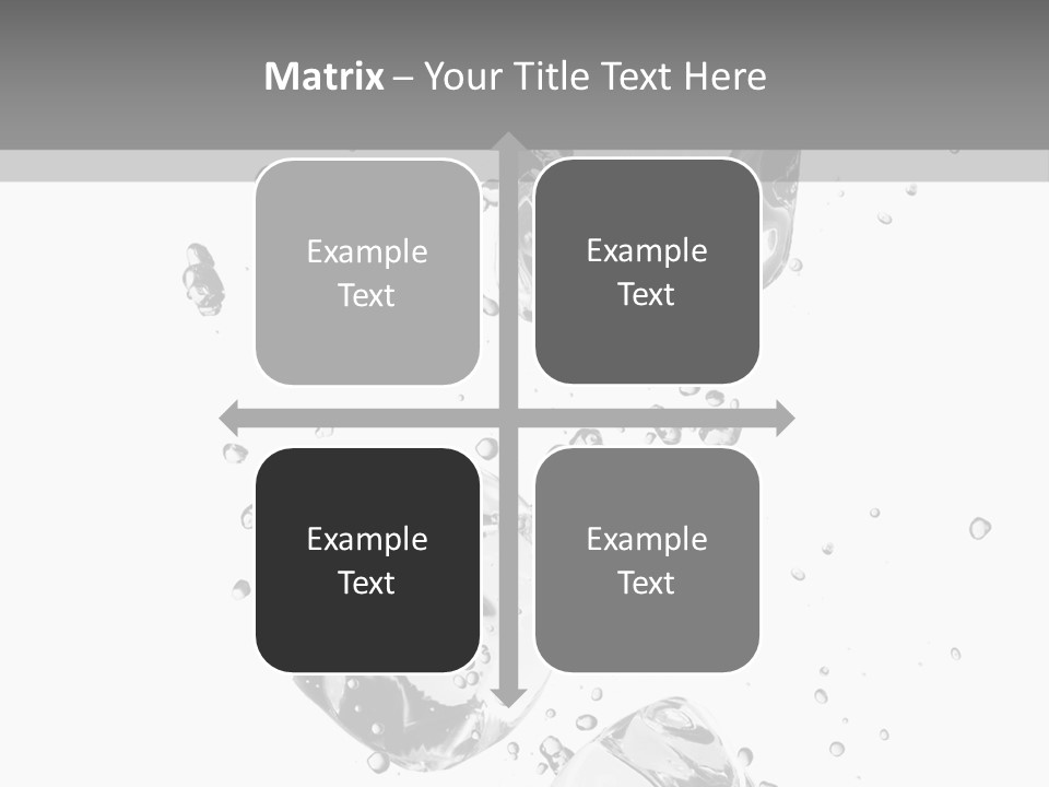 Ice Light Stack PowerPoint Template