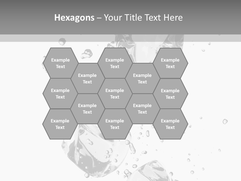 Ice Light Stack PowerPoint Template