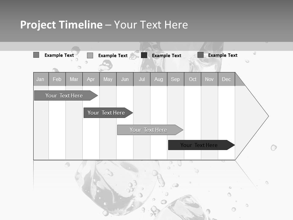 Ice Light Stack PowerPoint Template