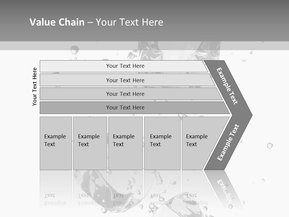 Ice Light Stack PowerPoint Template