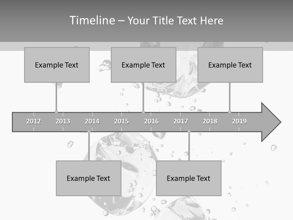 Ice Light Stack PowerPoint Template