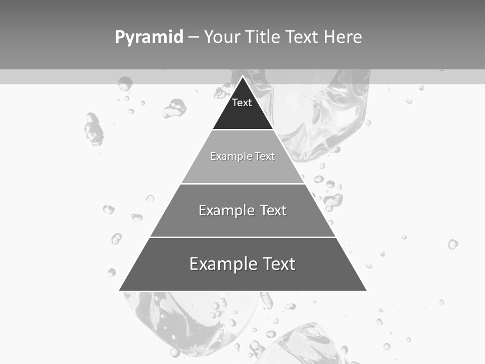Ice Light Stack PowerPoint Template