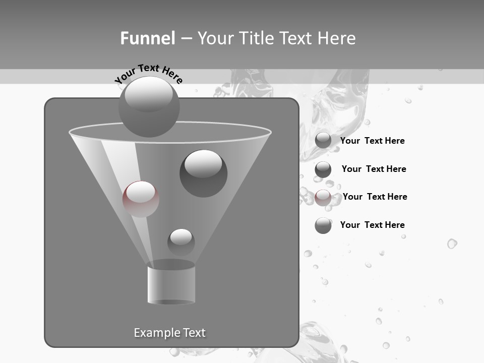 Ice Light Stack PowerPoint Template