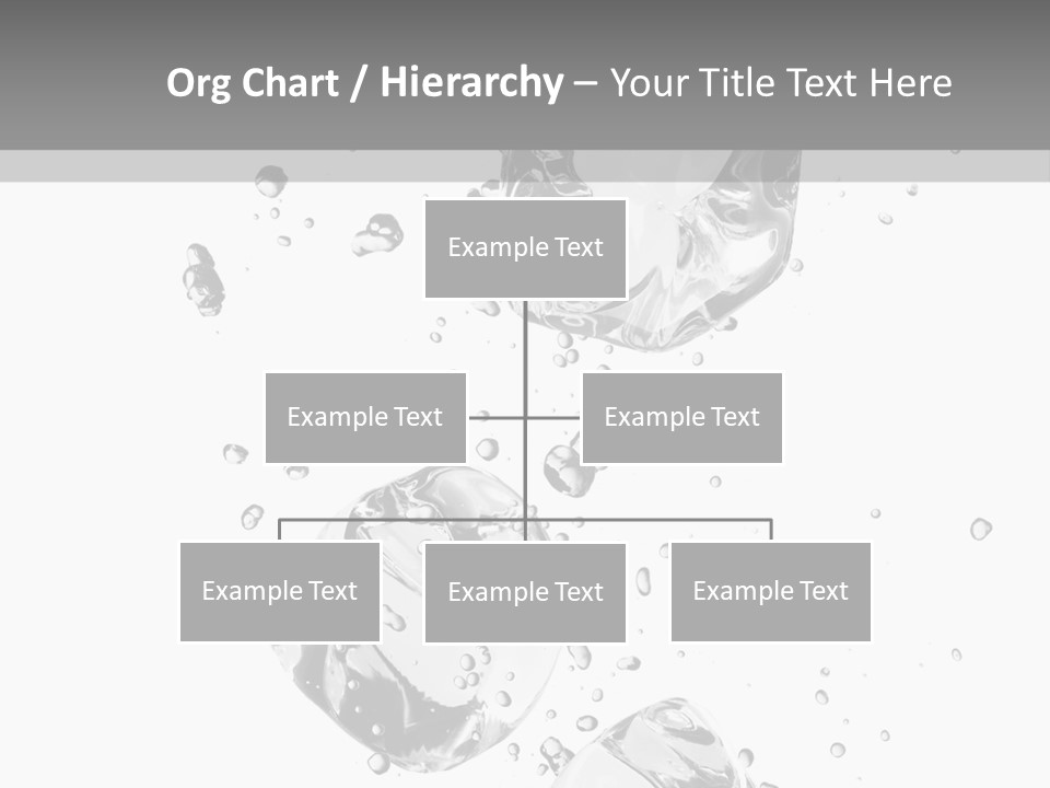 Ice Light Stack PowerPoint Template