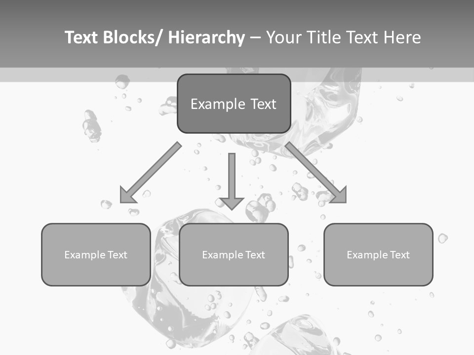 Ice Light Stack PowerPoint Template