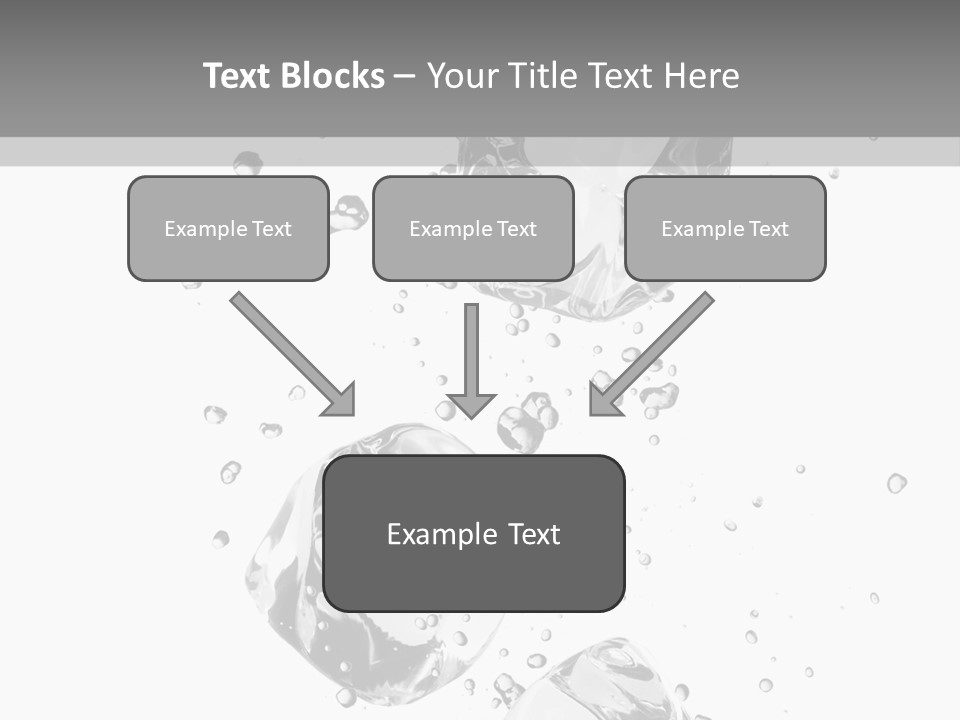 Ice Light Stack PowerPoint Template