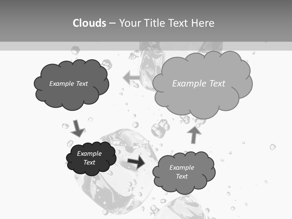 Ice Light Stack PowerPoint Template