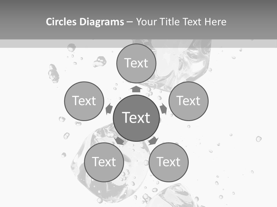 Ice Light Stack PowerPoint Template