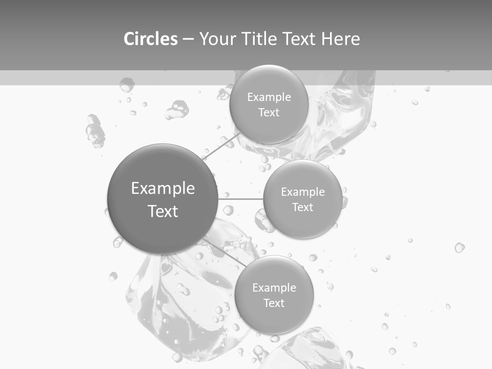 Ice Light Stack PowerPoint Template
