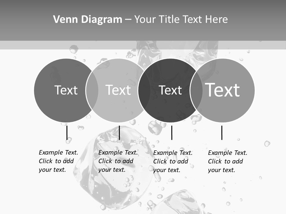 Ice Light Stack PowerPoint Template