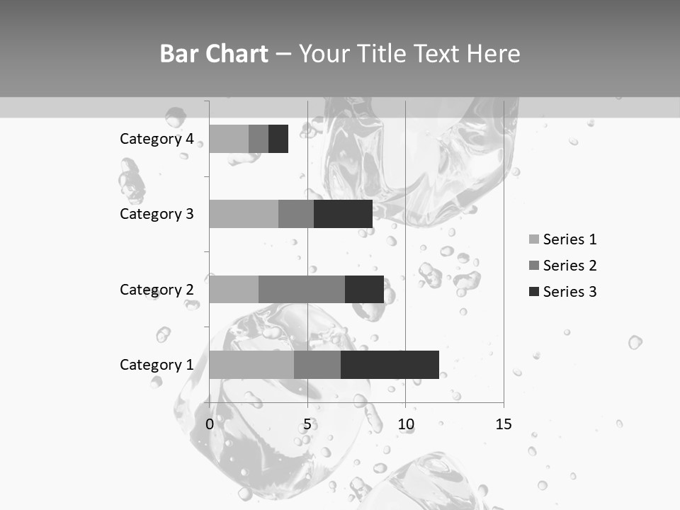 Ice Light Stack PowerPoint Template