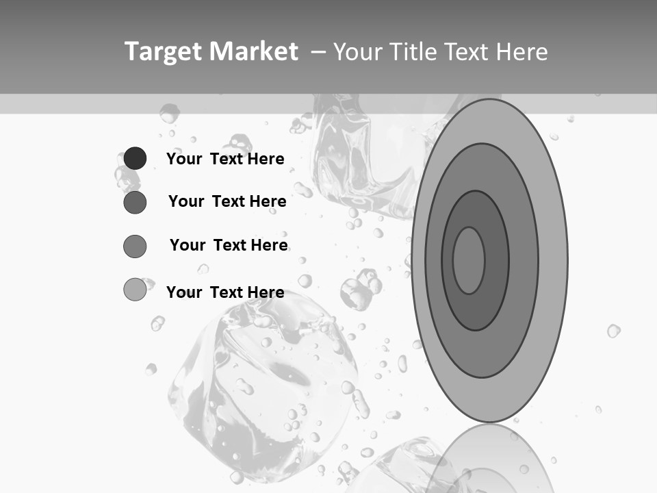 Ice Light Stack PowerPoint Template