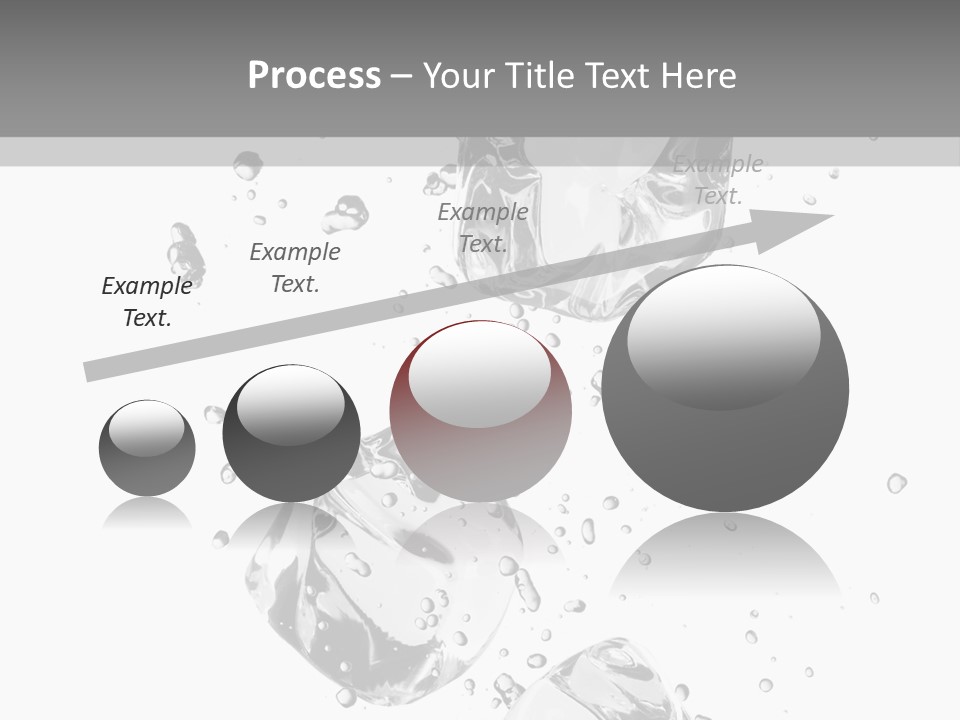 Ice Light Stack PowerPoint Template