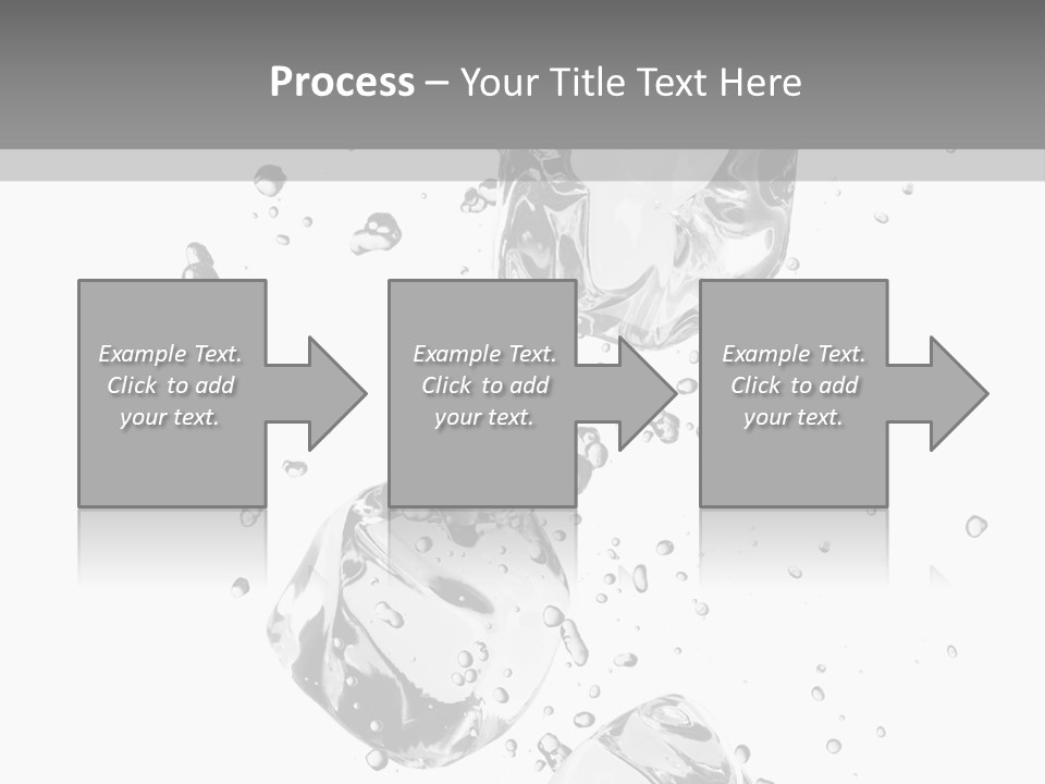 Ice Light Stack PowerPoint Template